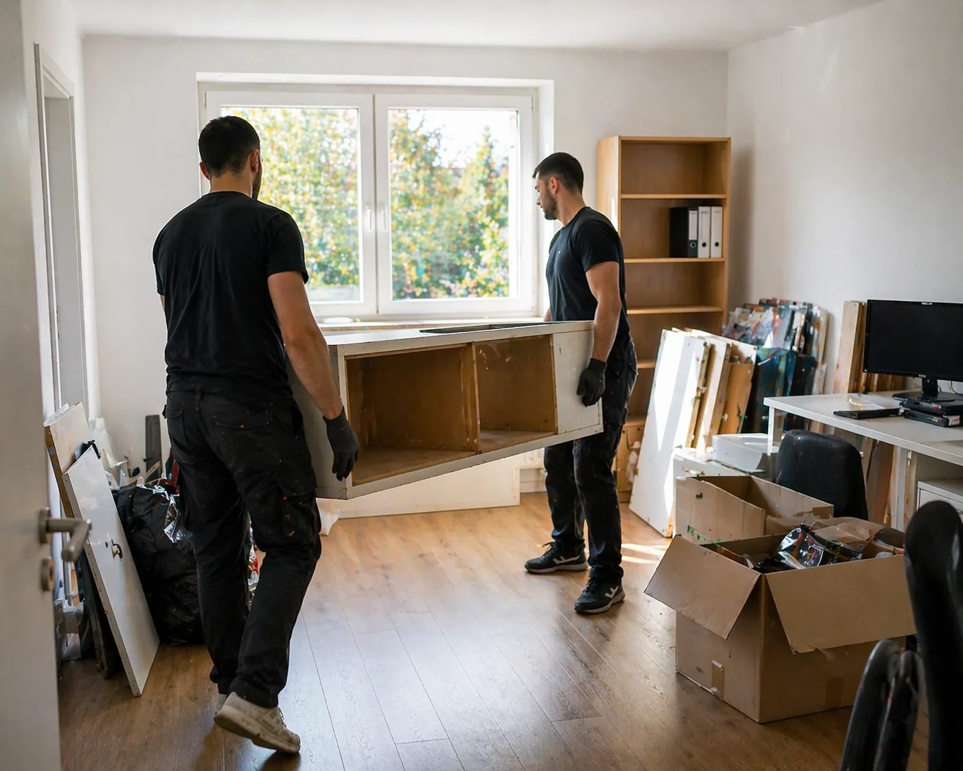 Entrümpelung einzelner Räume